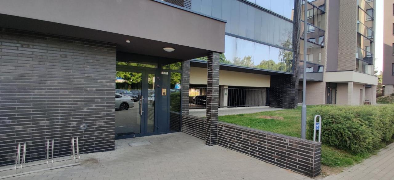 Erdvi Studija Spacious Studio Apartment Self Check In VNO Exterior foto